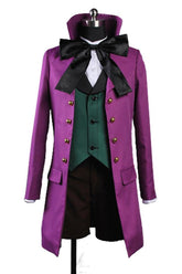 Black Butler 2 II Alois Trancy Cosplay Kostüm Version B Lila - cosplaycartde
